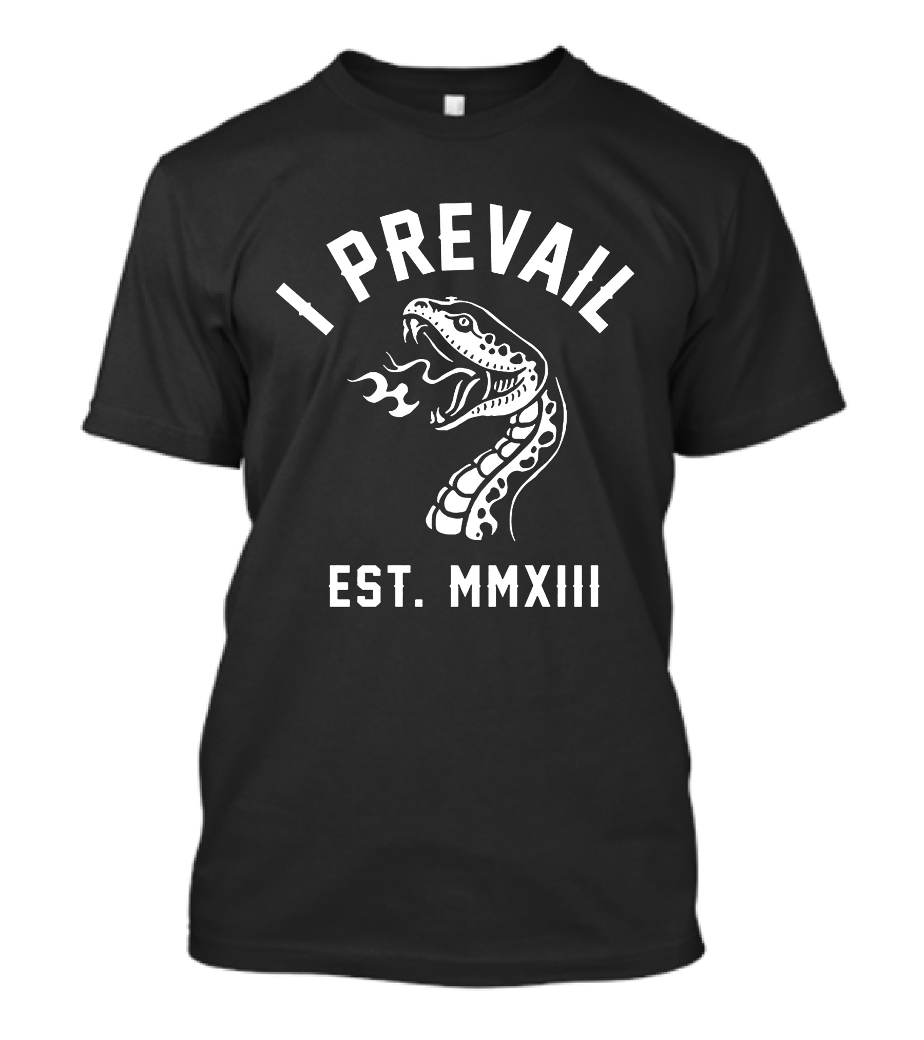 I Prevail Est. MMXIII Snake Graphic Kings Road Merch T-Shirt