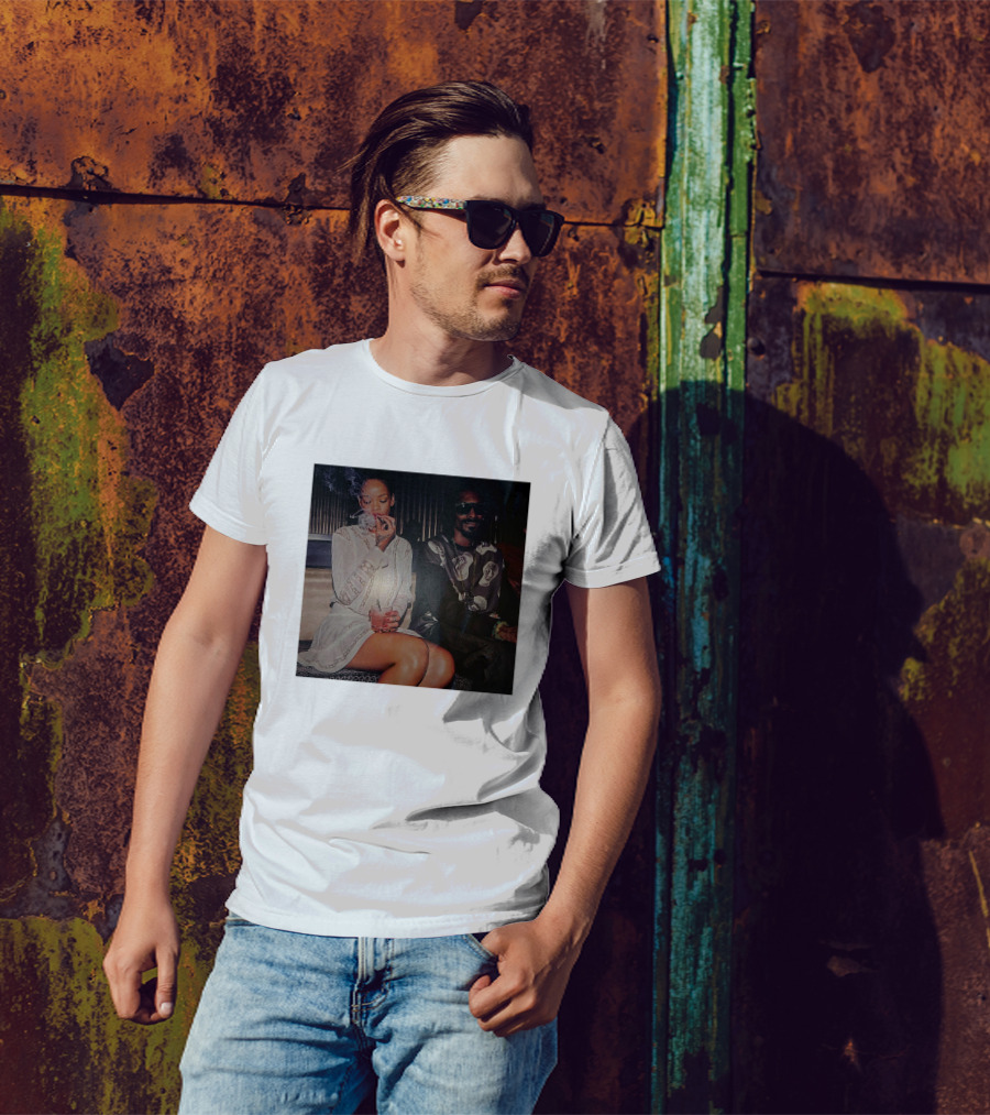 Rihanna Snoop Dogg Fenty Smoky Moment T-Shirt