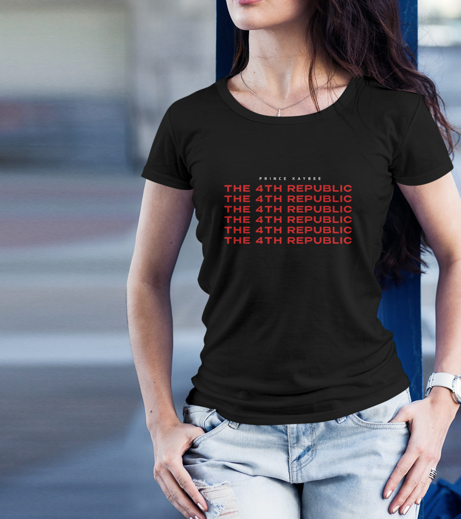 Prince Kaybee The 4th Republic Repeated T-Shirt