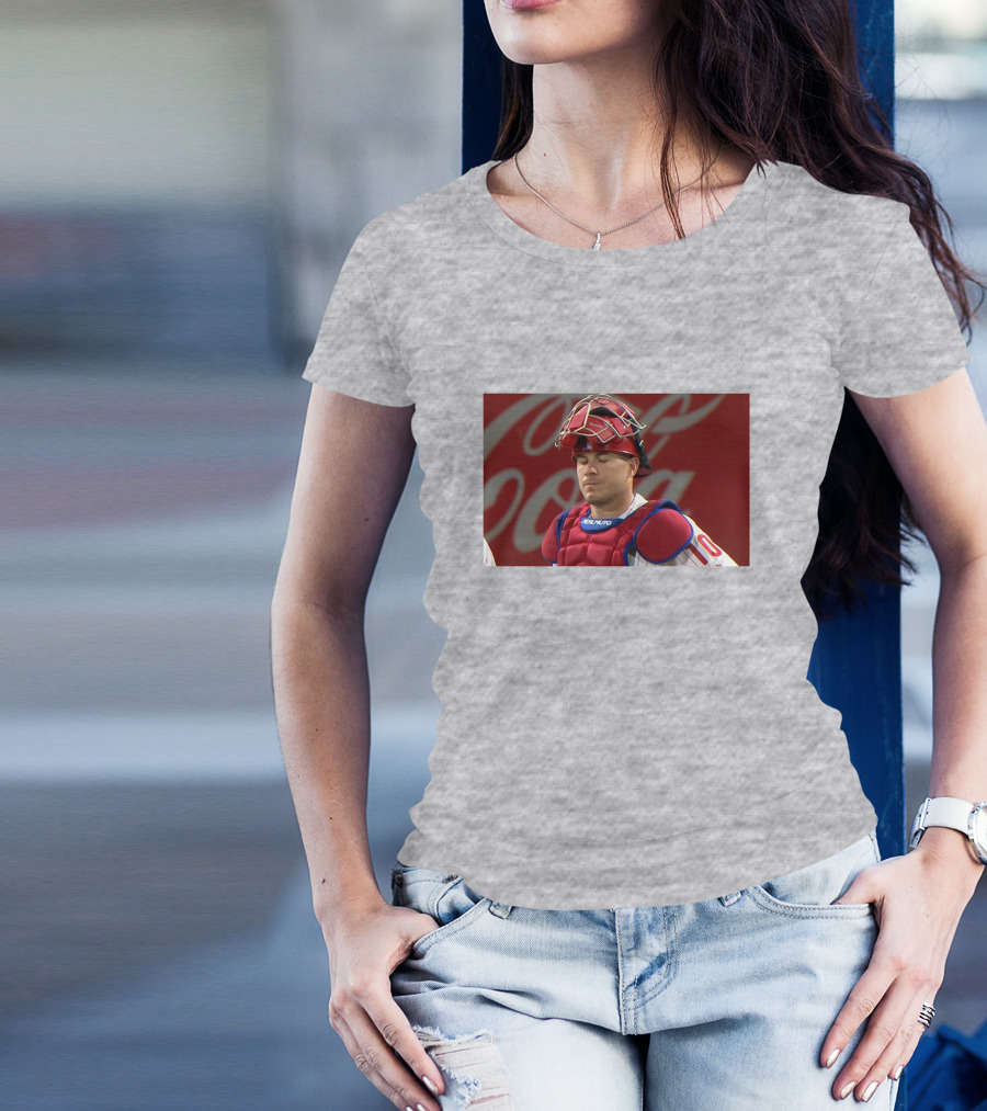 Realmuto On Eye Roll It Was Terrible Timing Coca-Cola Catcher Moment T-Shirt