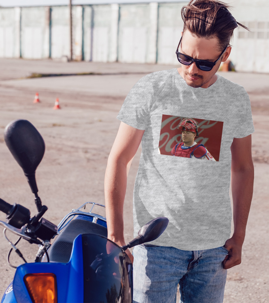 Realmuto On Eye Roll It Was Terrible Timing Coca-Cola Catcher Moment T-Shirt