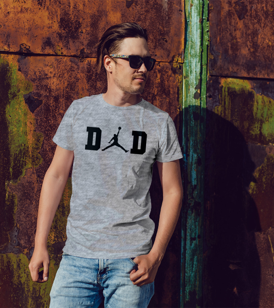 Kenny Beecham Michael Jordan Dad Jumpman T-Shirt