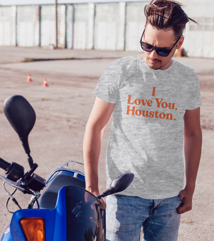 Apollohou Store Merch I Love You Houston T-Shirt