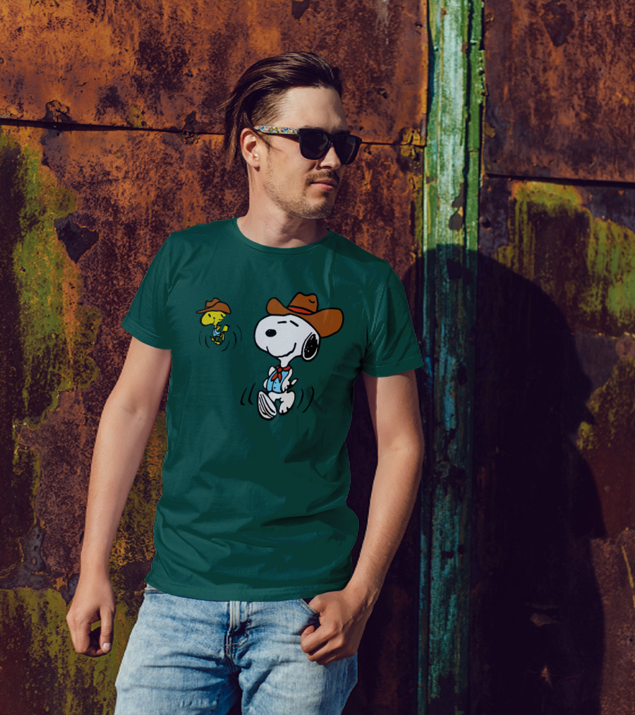 Cody Bellinger Cowboy Snoopy Woodstock Pacsun T-Shirt