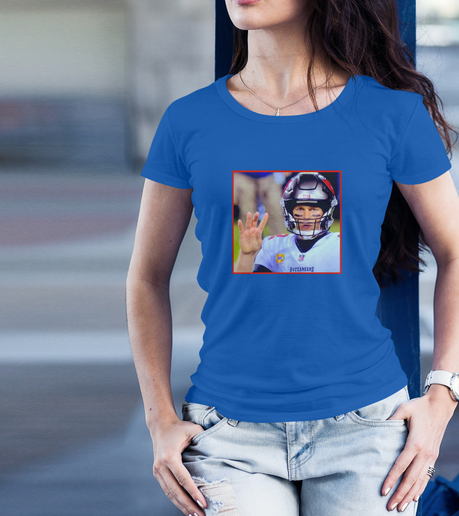 Tom Brady Blunder Tampa Bay Buccaneers Football Quarterback T-Shirt