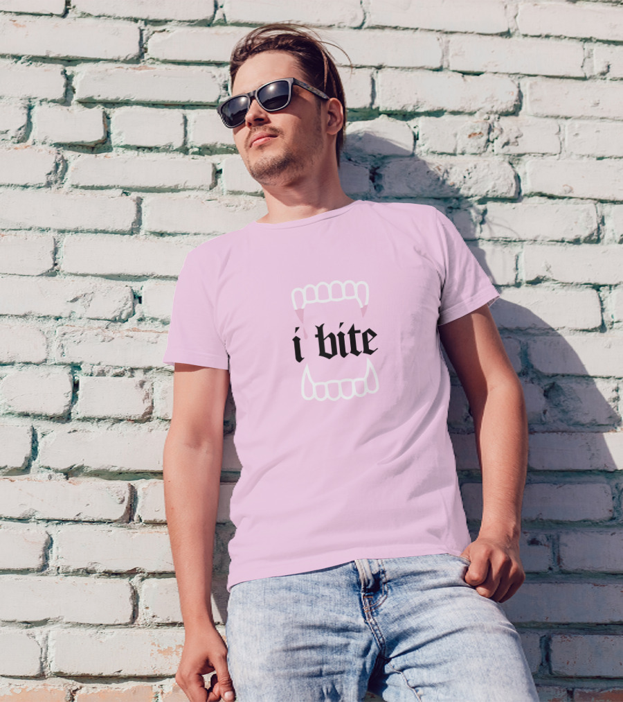 Tarayummy I Bite Pink Teeth T-Shirt