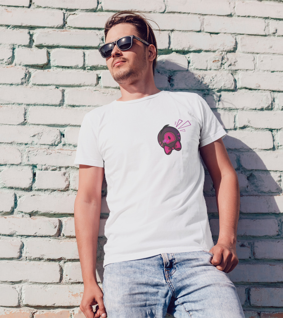 Kaden Shop Merch Fancy Eye Pink Bow Character T-Shirt