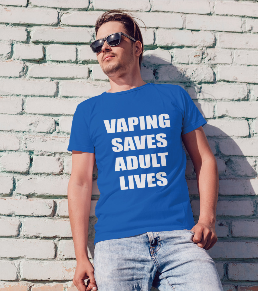 Vaping Saves Adult Lives Amanda Wheeler Advocacy Support White T-Shirt