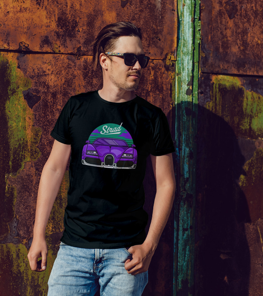 Stradman Merch Strad Purple Bugatti T-Shirt