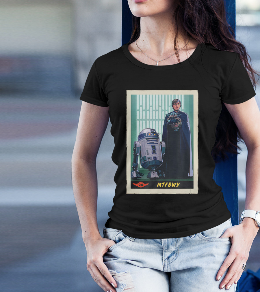 Star Wars The Mandalorian Skywalker Begins MTFBWY Trading Card 24 T-Shirt