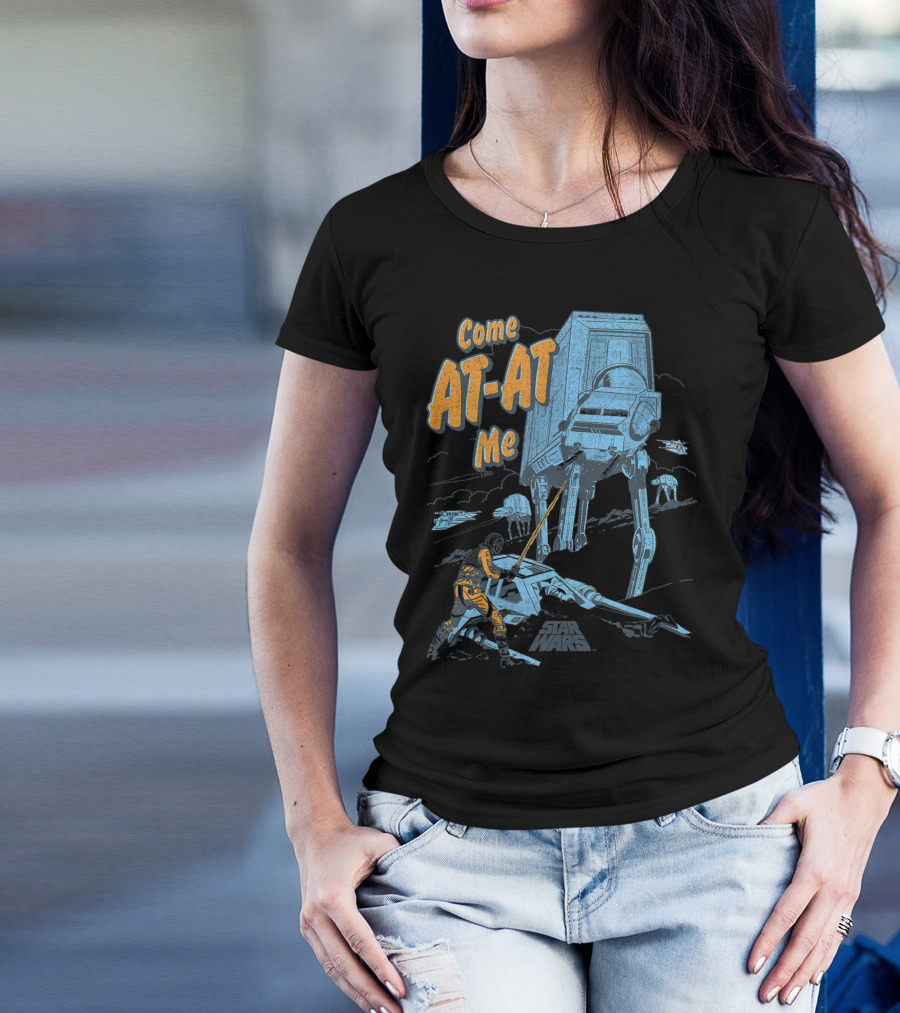 Come AT-AT Me Star Wars The Empire Strikes Back Battle Scene T-Shirt