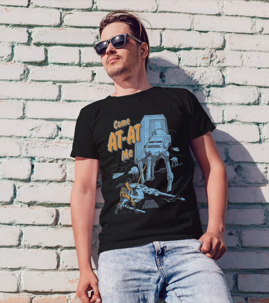 Come AT-AT Me Star Wars The Empire Strikes Back Battle Scene T-Shirt