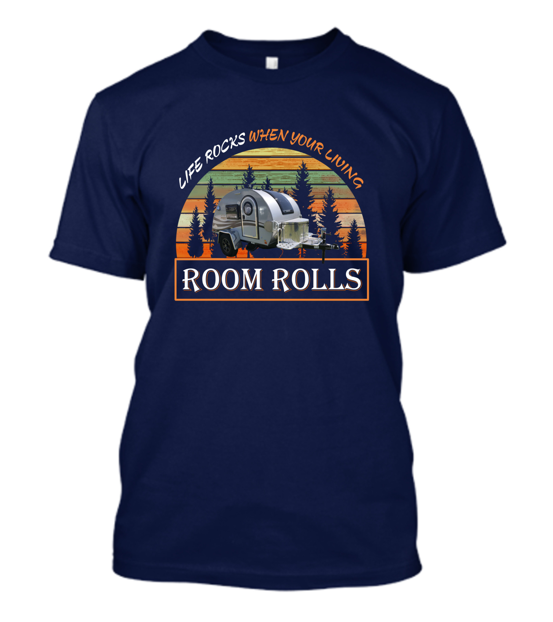 LIFE ROCKS WHEN YOUR LIVING ROOM ROLLS T@G Boondock T-Shirt