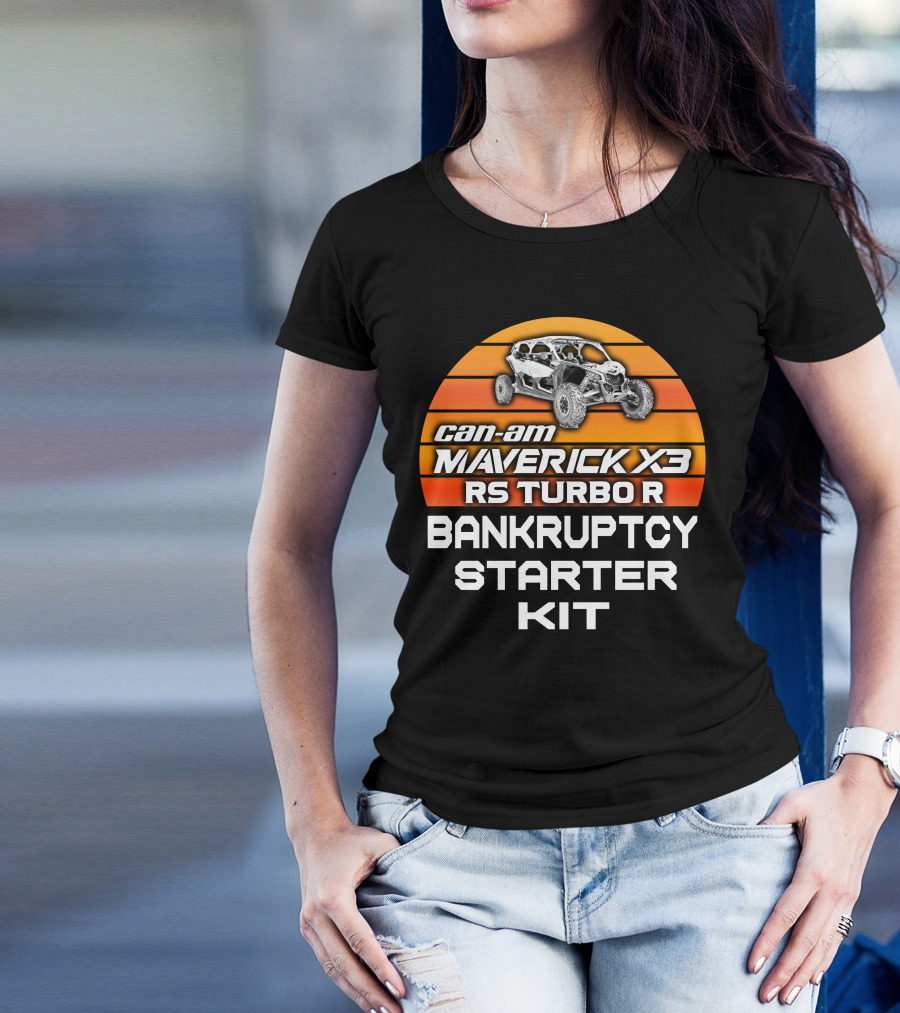 Can-Am Maverick X3 RS Turbo R Bankruptcy Starter Kit T-Shirt