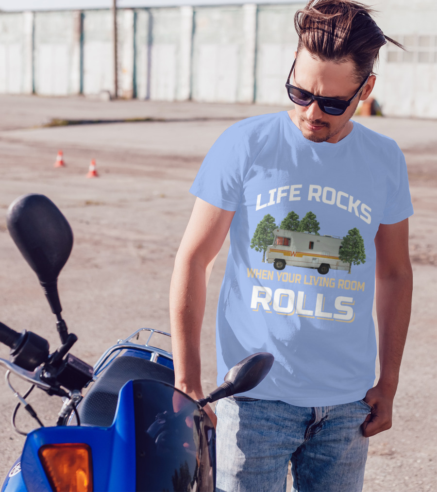 When Your Living Room Rolls Winnebagos RV T-Shirt