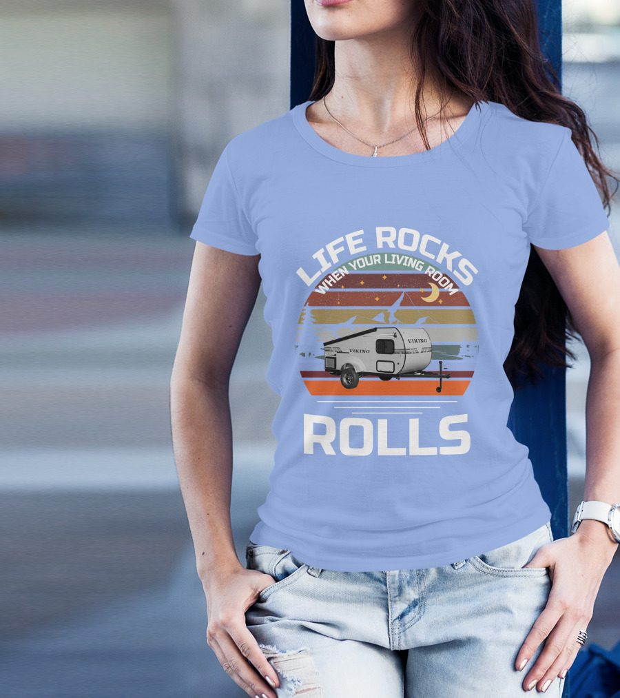 Viking 9.0 Camper When Your Living Room T-Shirt