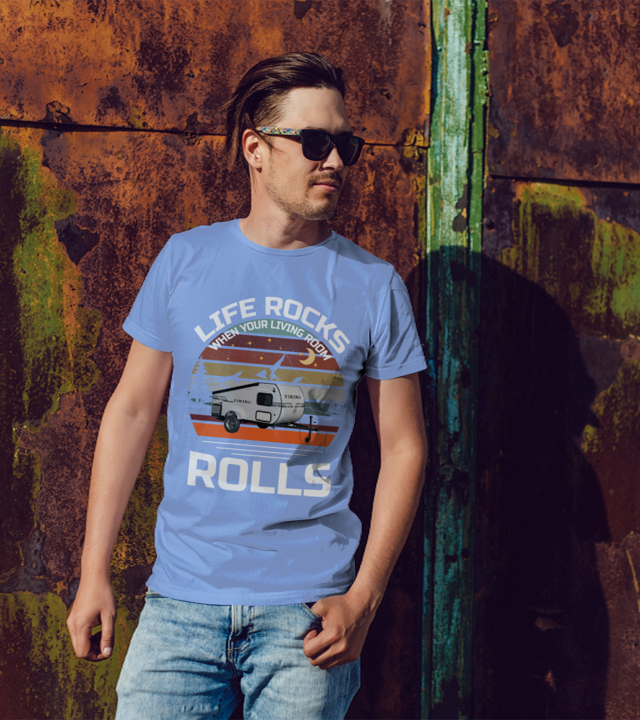 Viking 9.0 Camper When Your Living Room T-Shirt