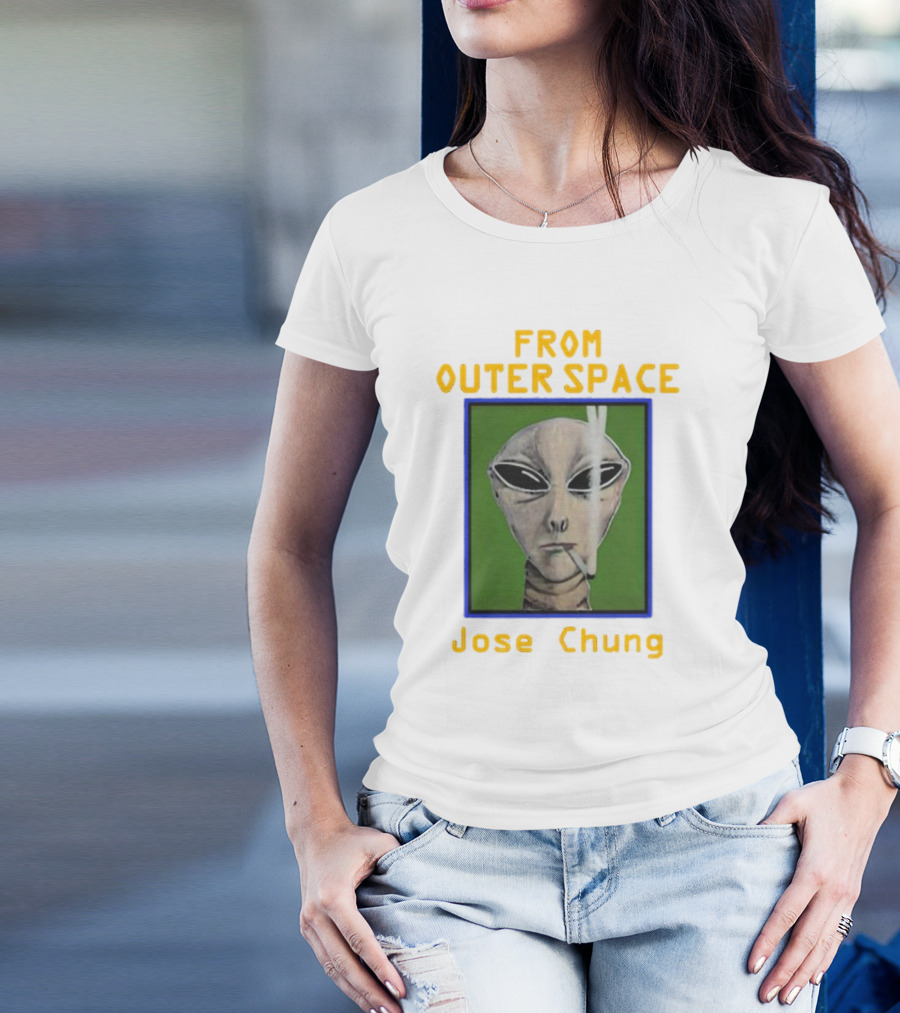 Brian Kemm Jose Chung From Outer Space Alien Smoking T-Shirt