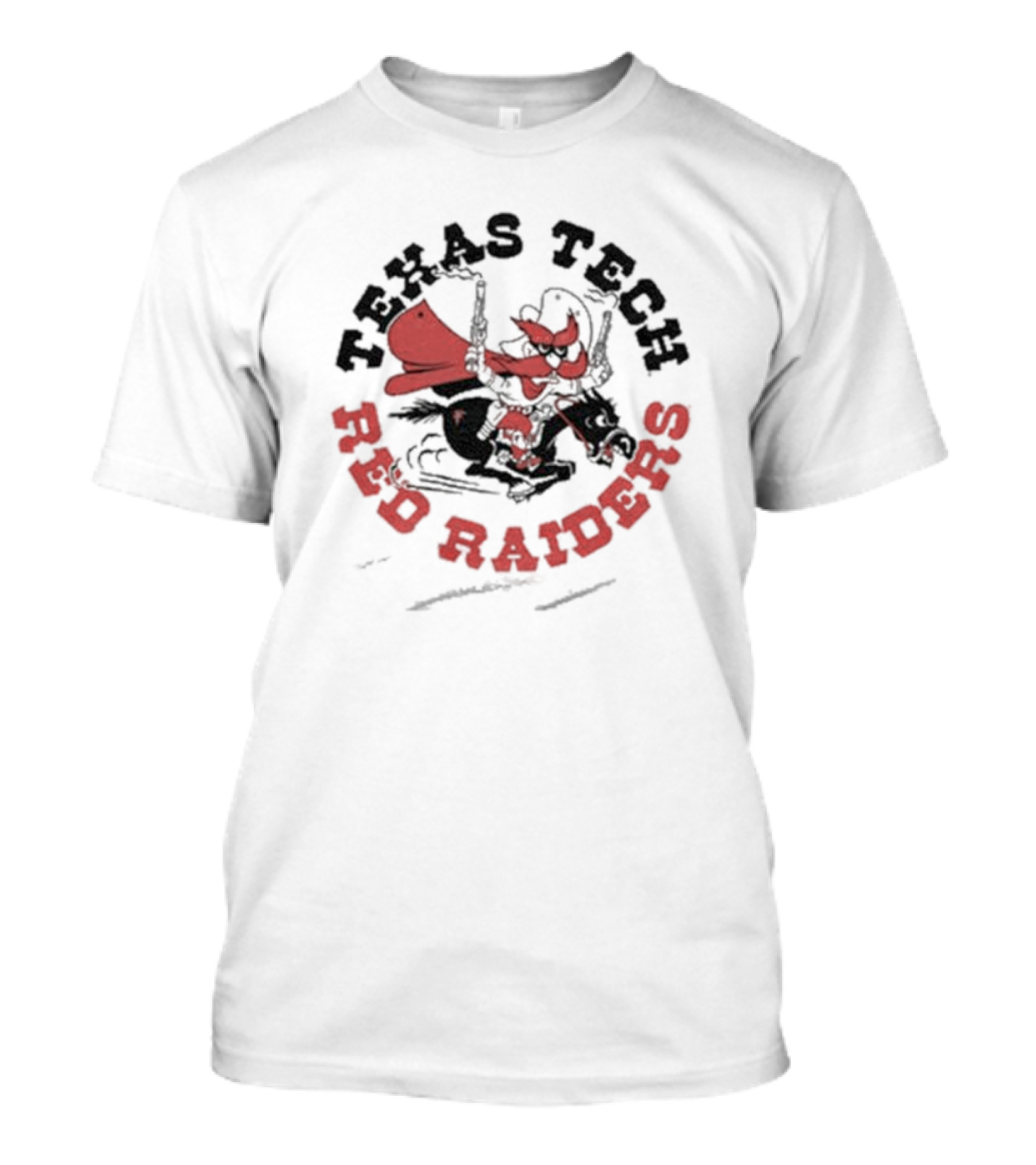 Texas Tech Masked Rider Red Raiders Circle T-Shirt