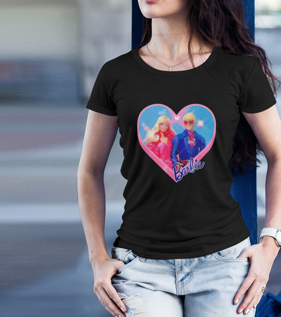 Barbie Ken Heart Valentines Love T-Shirt