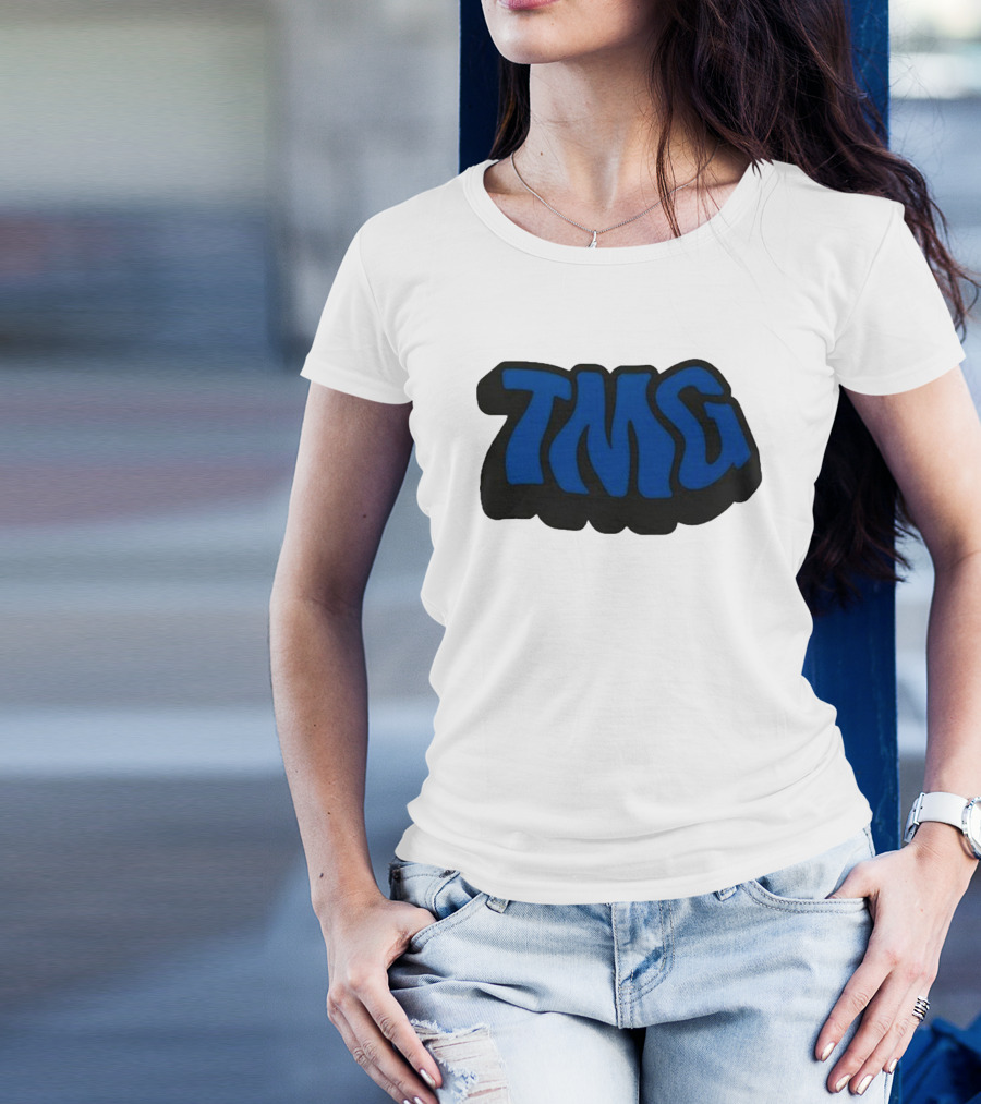 TMG Wobble Vibrant Blue T-Shirt