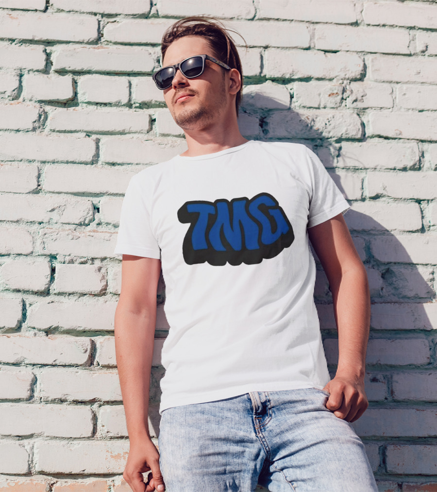 TMG Wobble Vibrant Blue T-Shirt