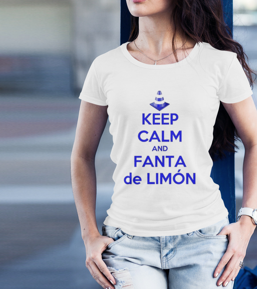 KEEP CALM AND FANTA DE LIMÓN HILARIA BALDWIN T-Shirt