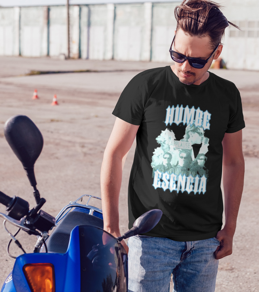 HUMBE APPLAUSE ESENCIA Vintage Aesthetic Collage T-Shirt