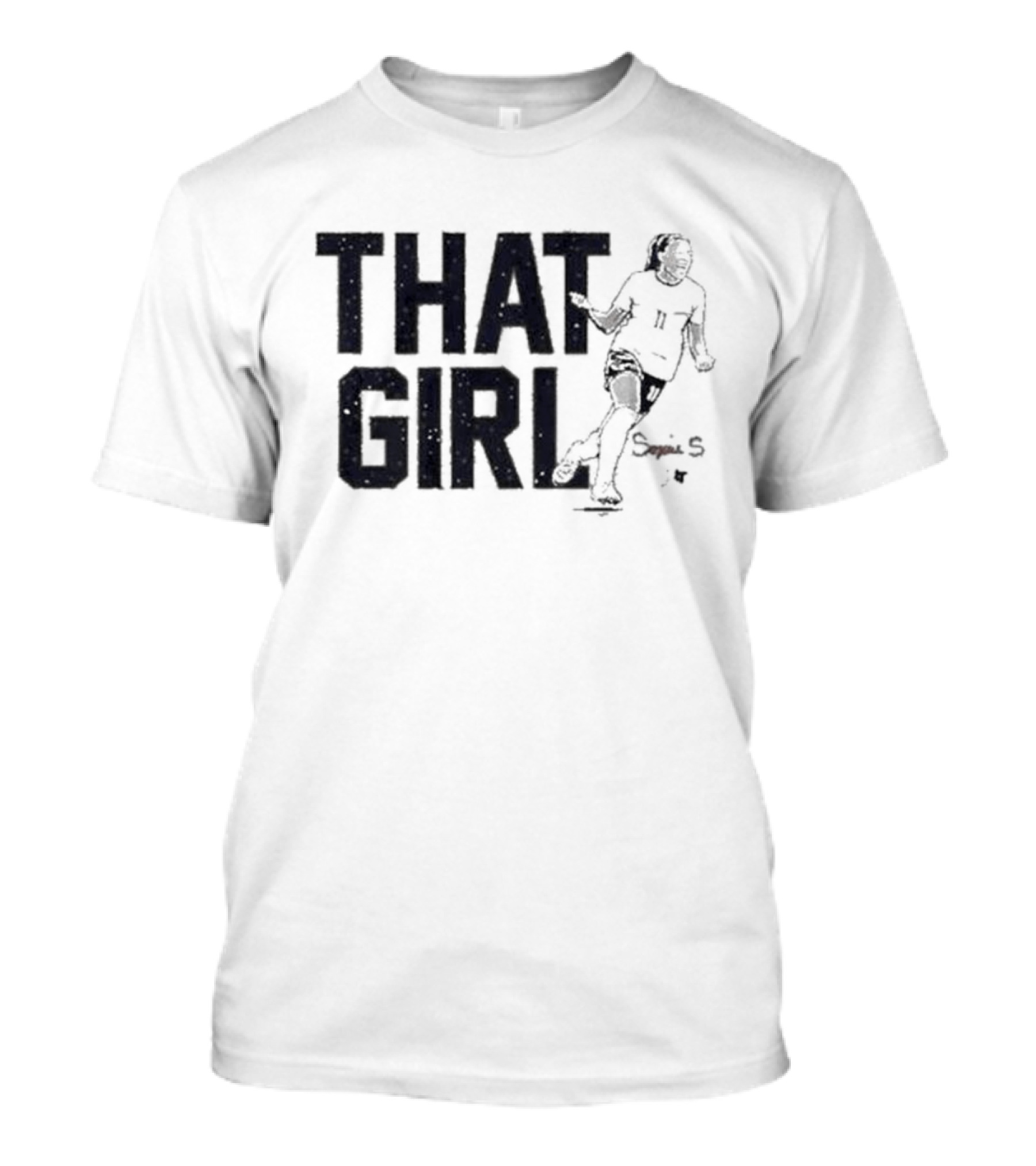 Sophia Smith That Girl Soccer Number 11 T-Shirt