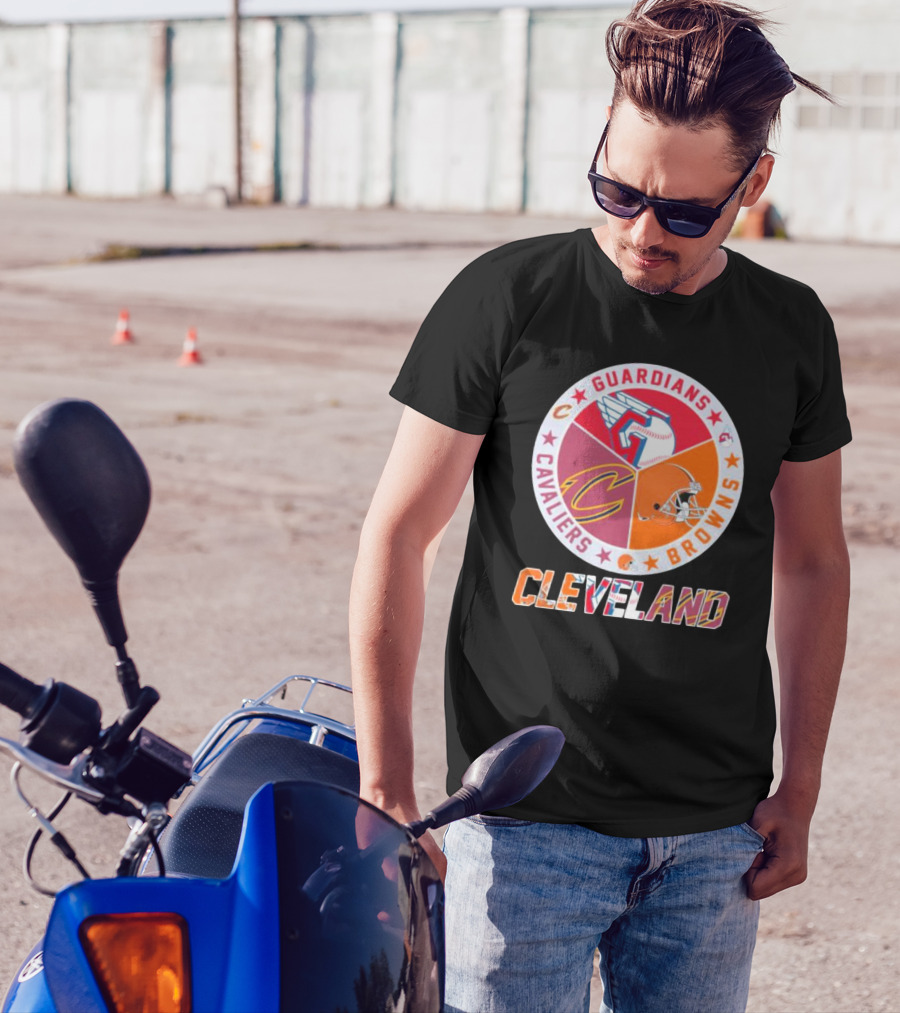Cleveland Cavaliers Guardians Browns T-Shirt