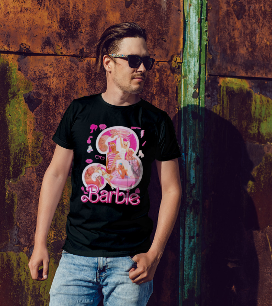 Barbie Pink Glam Fashion Icons Party T-Shirt