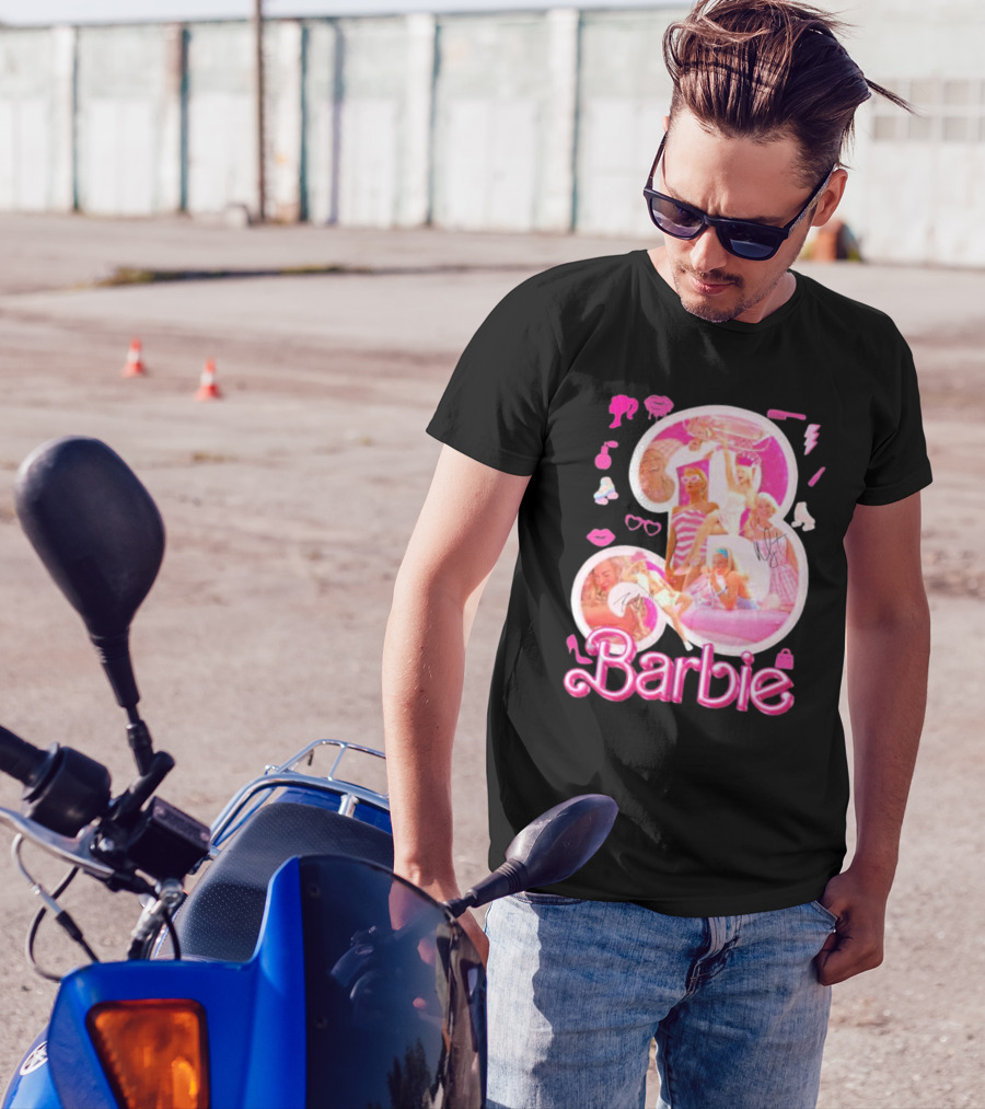 Barbie Pink Glam Fashion Icons Party T-Shirt