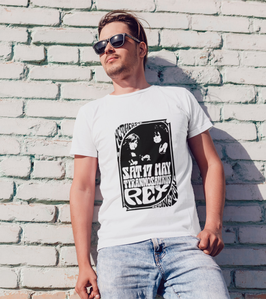 Mothers Erdington Sat 17 May Tyrannosaurus Rex Concert T-Shirt