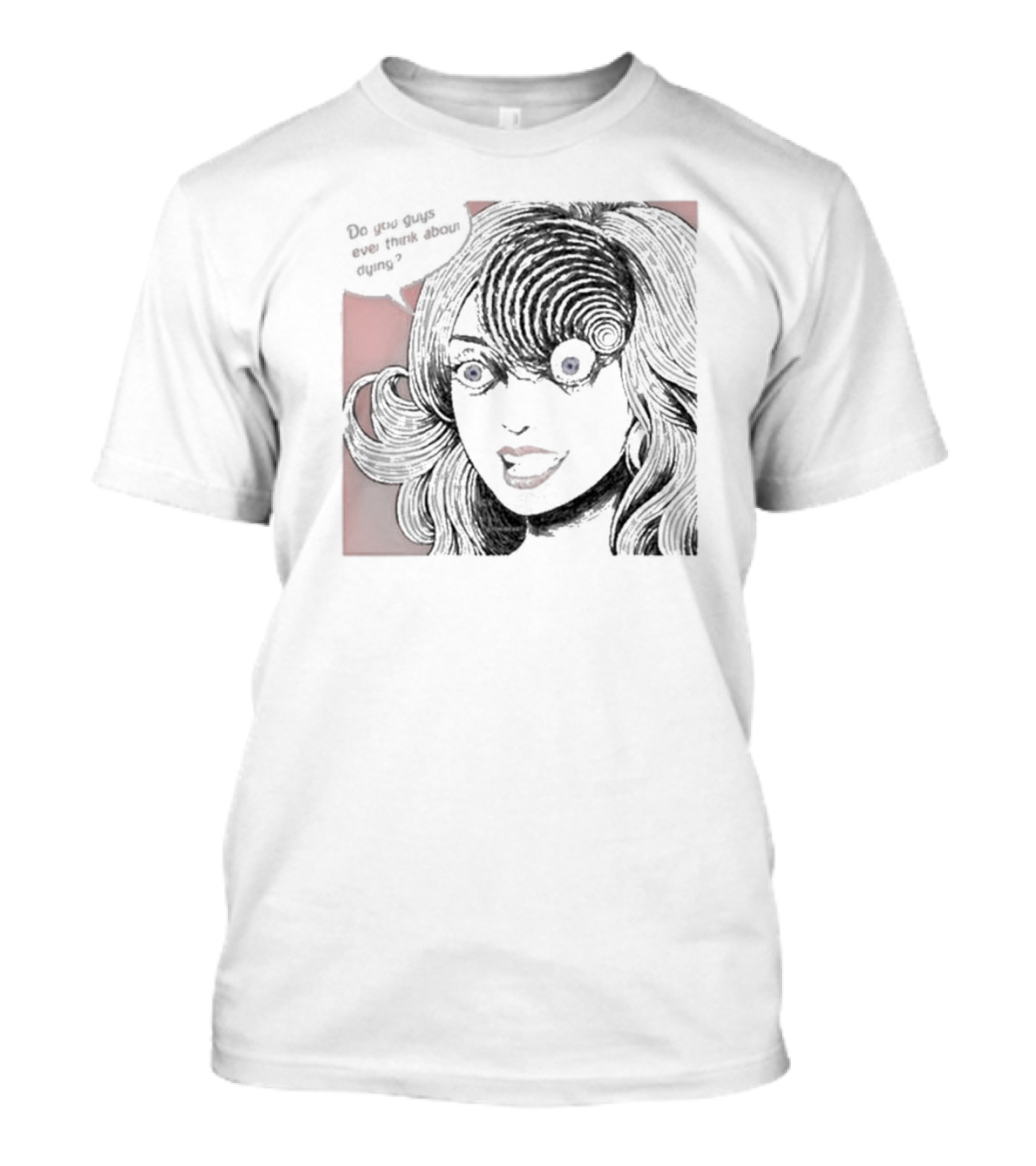 Tokibeast Junji Ito Do You Guys Ever Think About Dying Horror Manga T-Shirt
