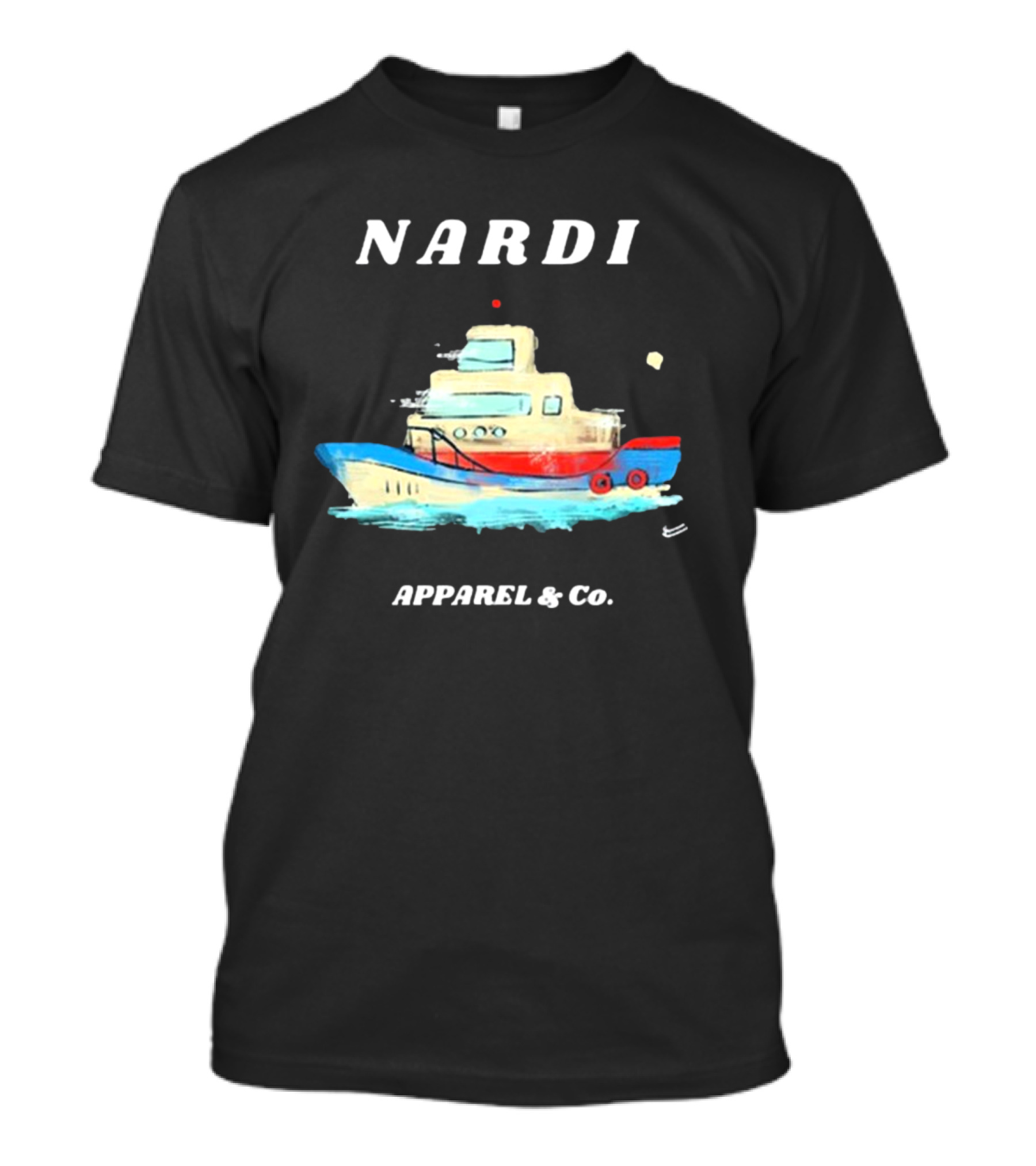 Nardi Boat Design By Apparel And Co T-Shirt