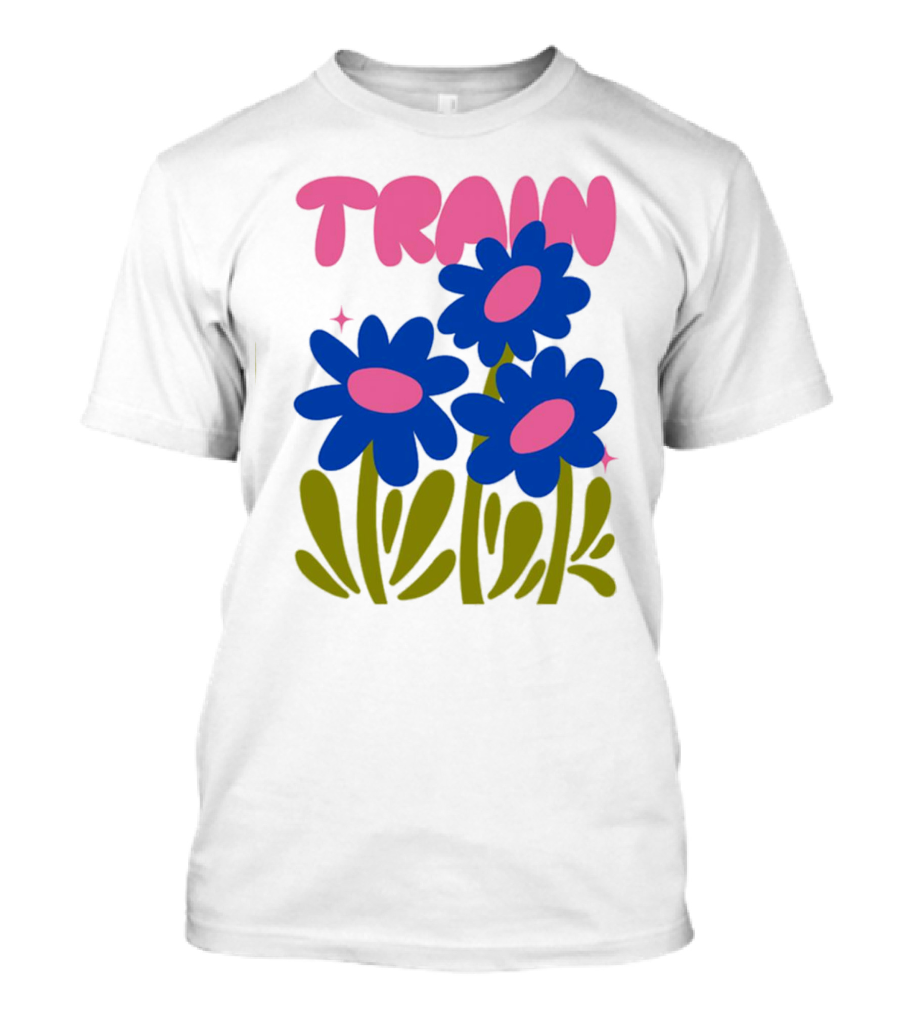 TRAIN Savemesanfrancisco Flowers T-Shirt