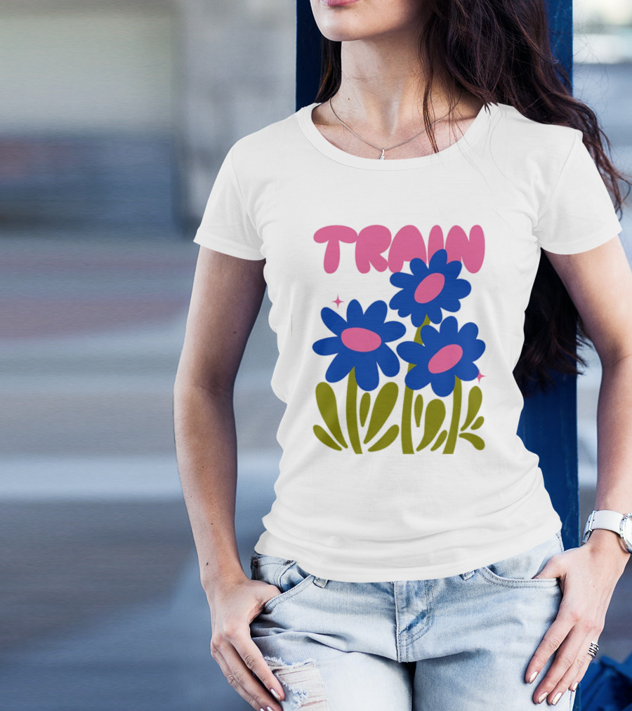 TRAIN Savemesanfrancisco Flowers T-Shirt