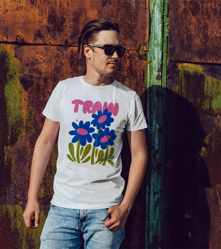 TRAIN Savemesanfrancisco Flowers T-Shirt