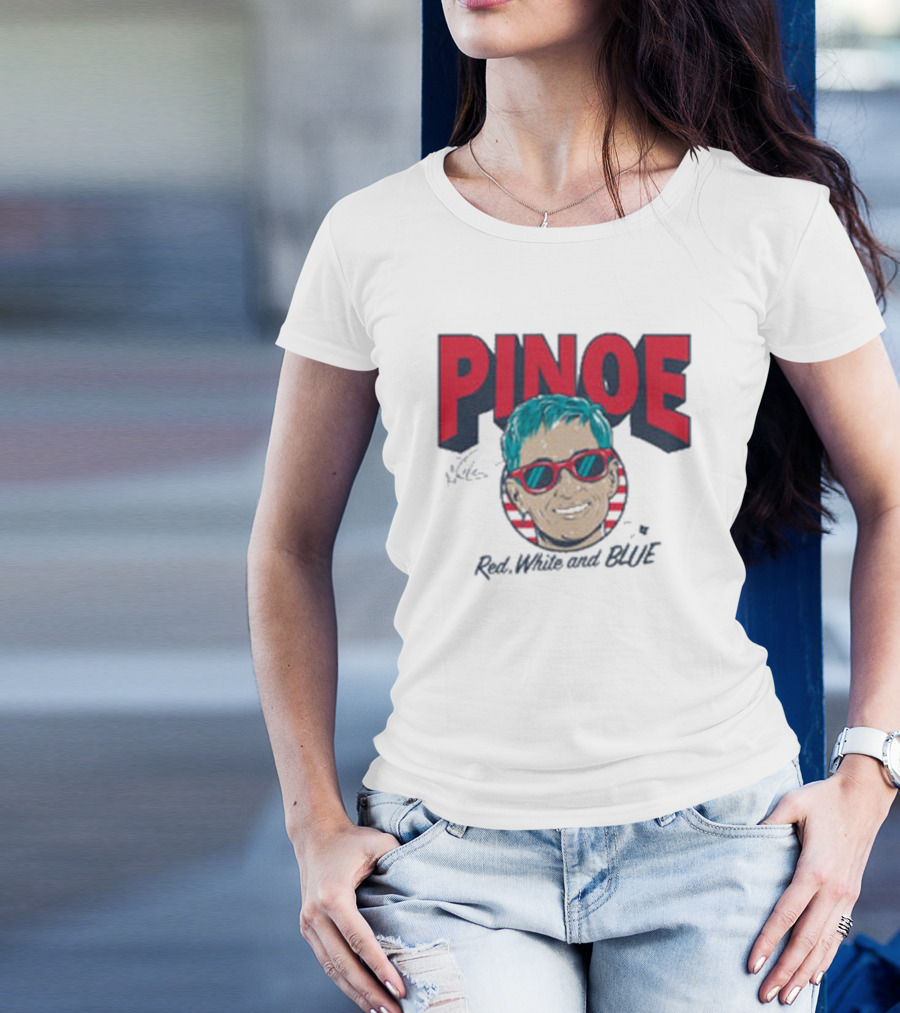 PINOE Red White And Blue T-Shirt