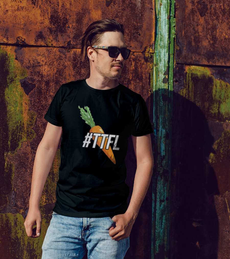 Trash Talk Carotte Hashtag TTFL Carrot T-Shirt
