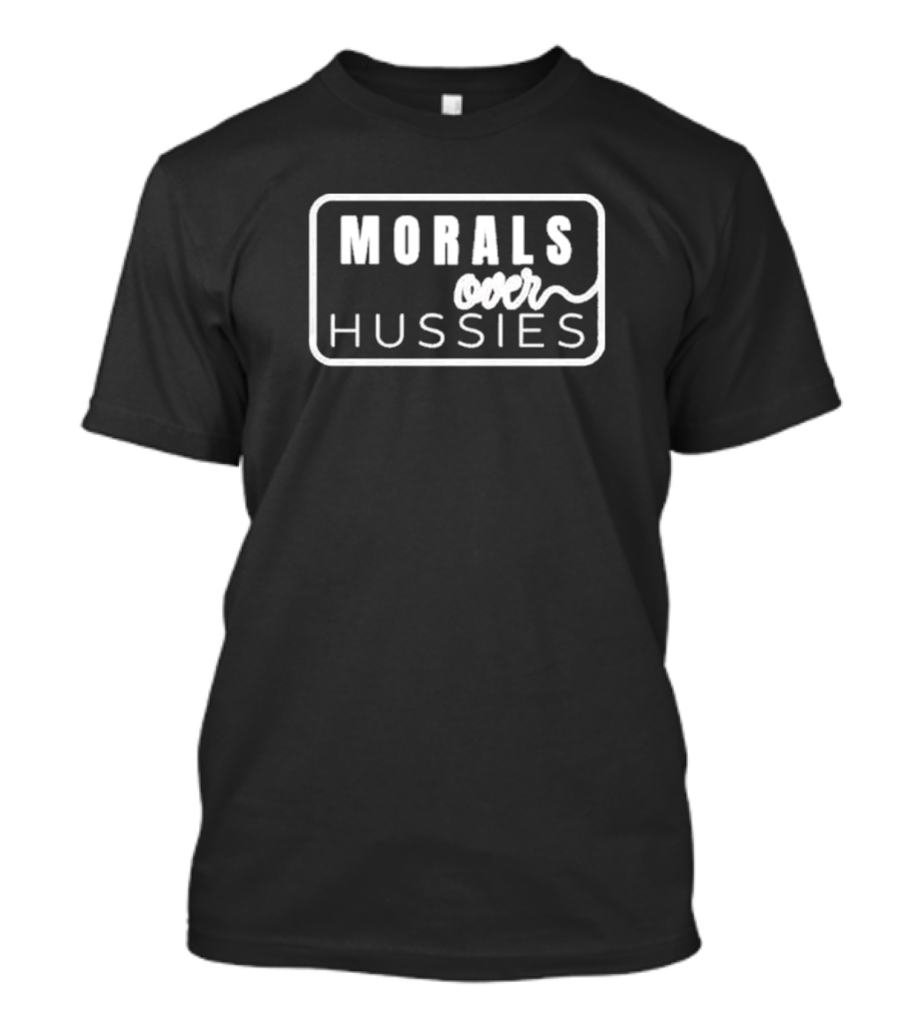 Morals Over Hussies Iconic T-Shirt