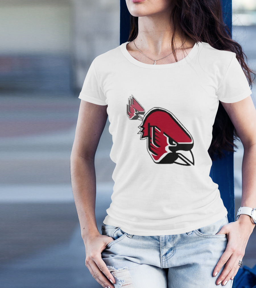 Ball State Cardinal With A Mustache Logo Concept T-Shirt
