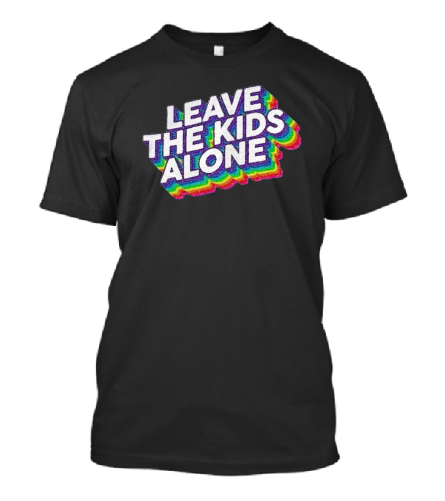 Gaysagainstgroomers Merch Leave The Kids Alone T-Shirt