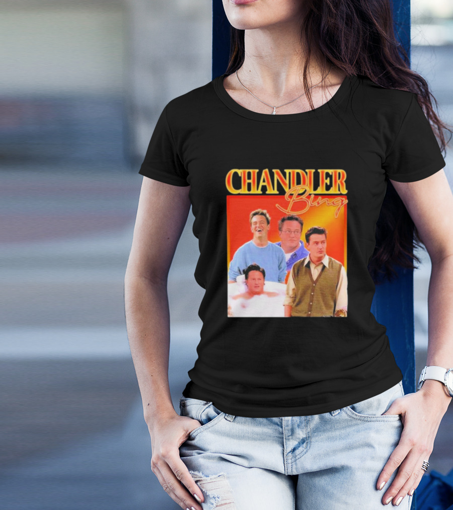 CHANDLER BING MADDNESS SHOP HOMAGE T-Shirt