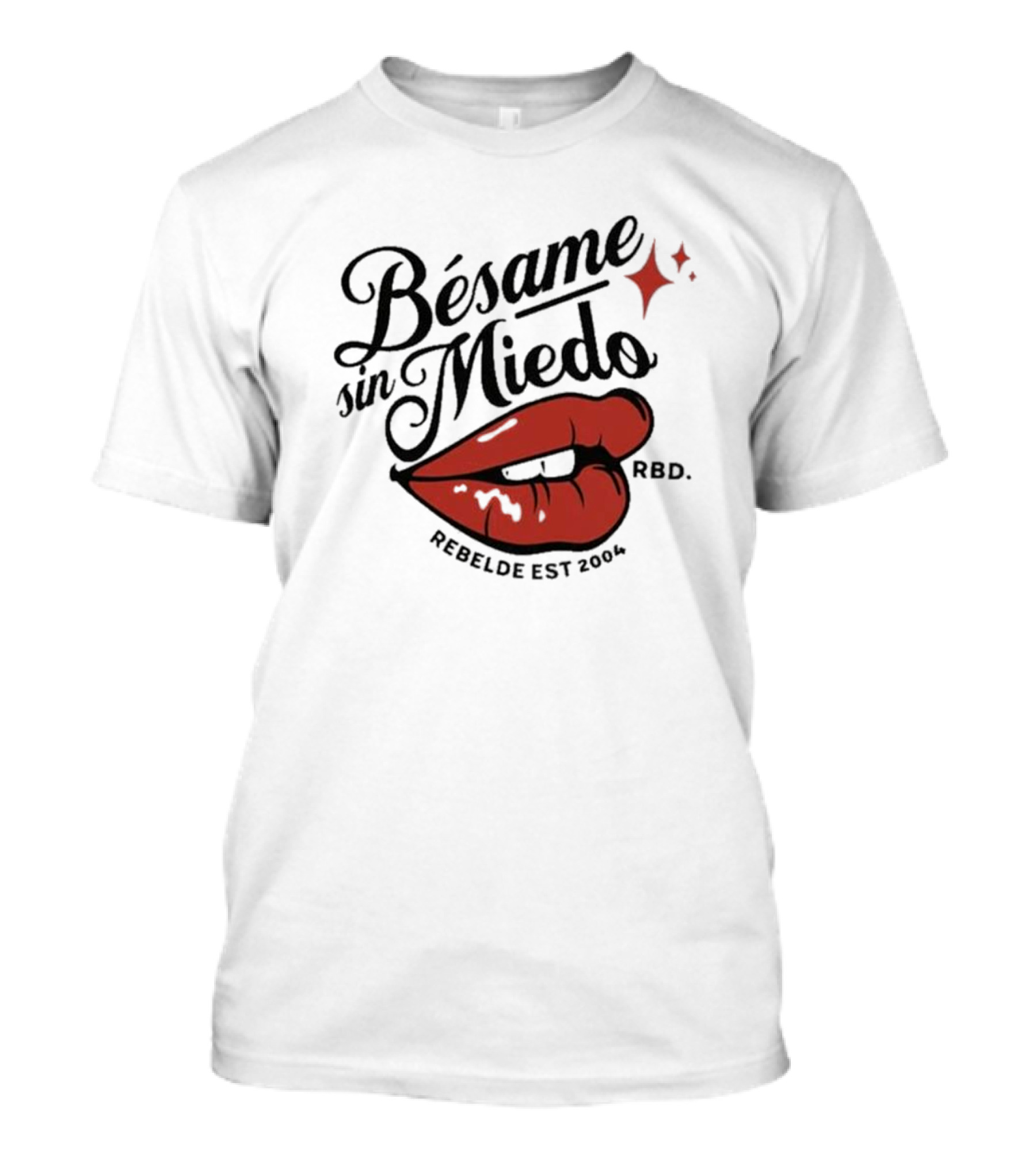 Bésame Sin Miedo Rebelde RBD Est 2004 T-Shirt