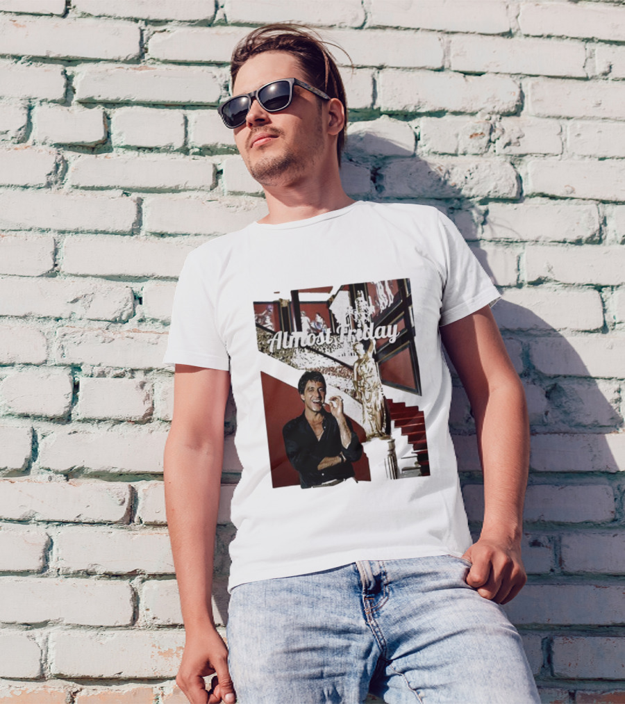 Almost Friday Scarface Mansion Scene T-Shirt