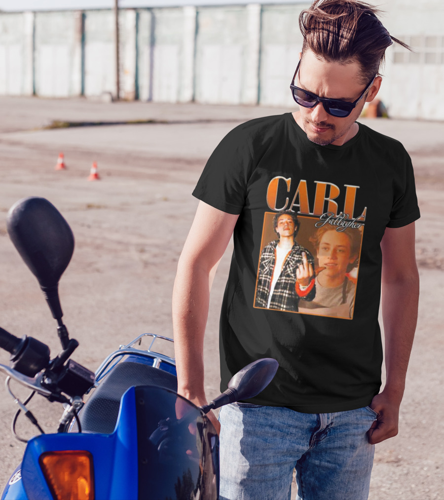 Carl Gallagher Shameless Character Image Collection T-Shirt