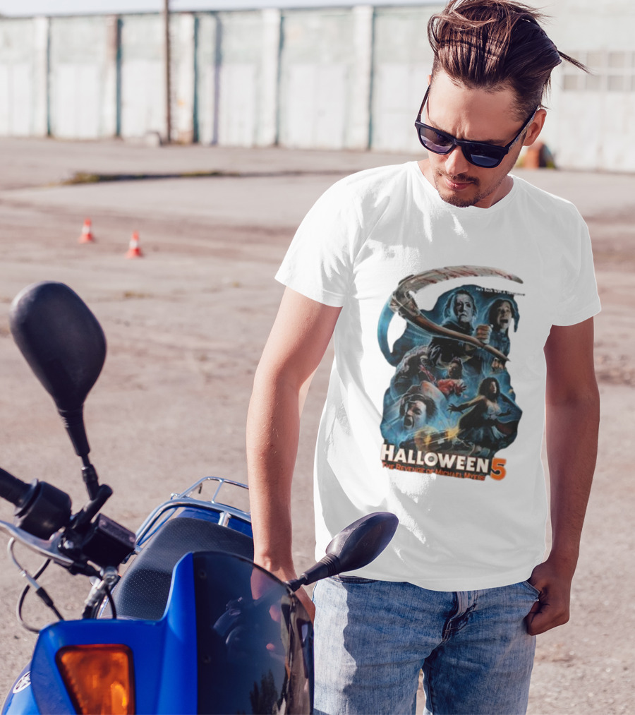 Halloween 5 The Revenge Of Michael Myers He's Back With A Vengeance T-Shirt