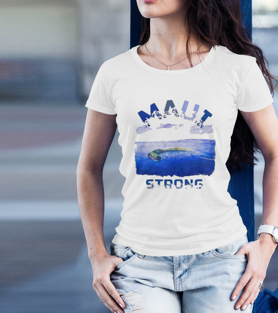 Maui Strong Lahaina Vintage Coastal Landscape T-Shirt