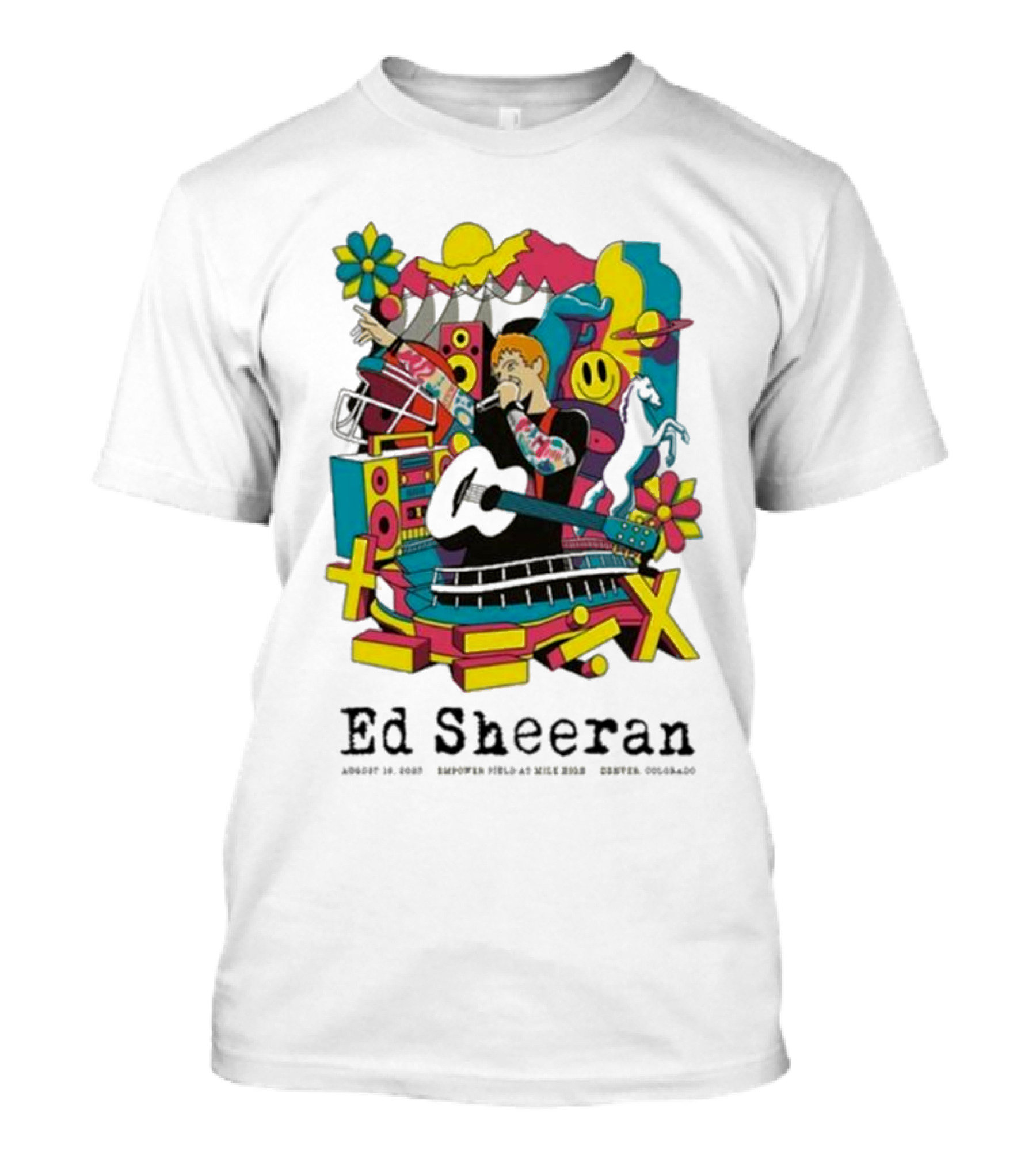 Ed Sheeran August 19 Empower Explore Inspire T-Shirt